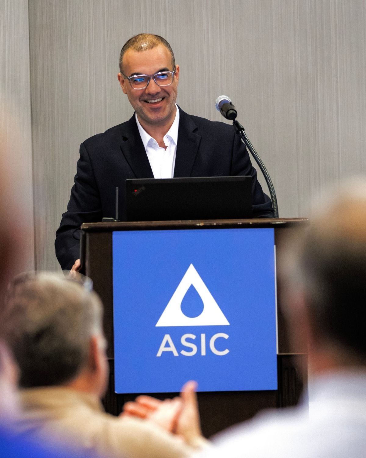 Fawzi Melhem delivering a technical session